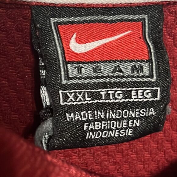 🔥🔥 Vintage Nike OU SOONERS Sphere Dry Performance Polo Shirt - EXCELLENT - XXL - Picture 9 of 10